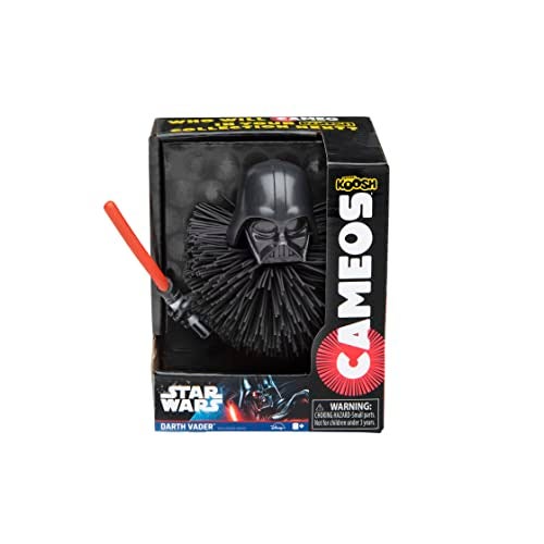 Koosh Cameos Darth Vader Star Wars Tactile Fidget Ball Fan Gift Toy Collectible for Adults and for Kids for Ages 8 Plus - Image 1