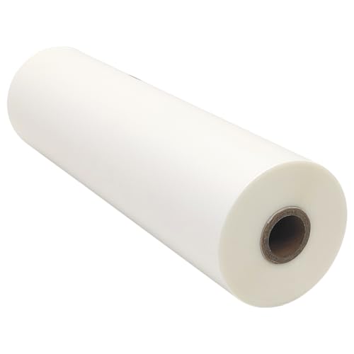 INTBUYING 12.5 Inch x 656 Ft BOPP Glue-Based Soft-Touch Laminating Film, 1 Roll 1.4 mil Thickness Matte Thermal Laminating Film Roll for Protecting Documents, Photos, Drawings and Other Art Printings - Image 5