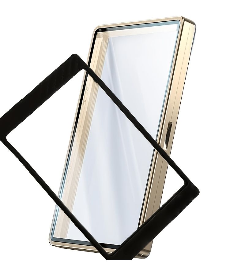 2 Pack Black Magnetic Glass Card Protective Case With Metal Frame Inner Lining UV Protection And Scratch Resistant Display Box For PSA BGS Cards - Image 1