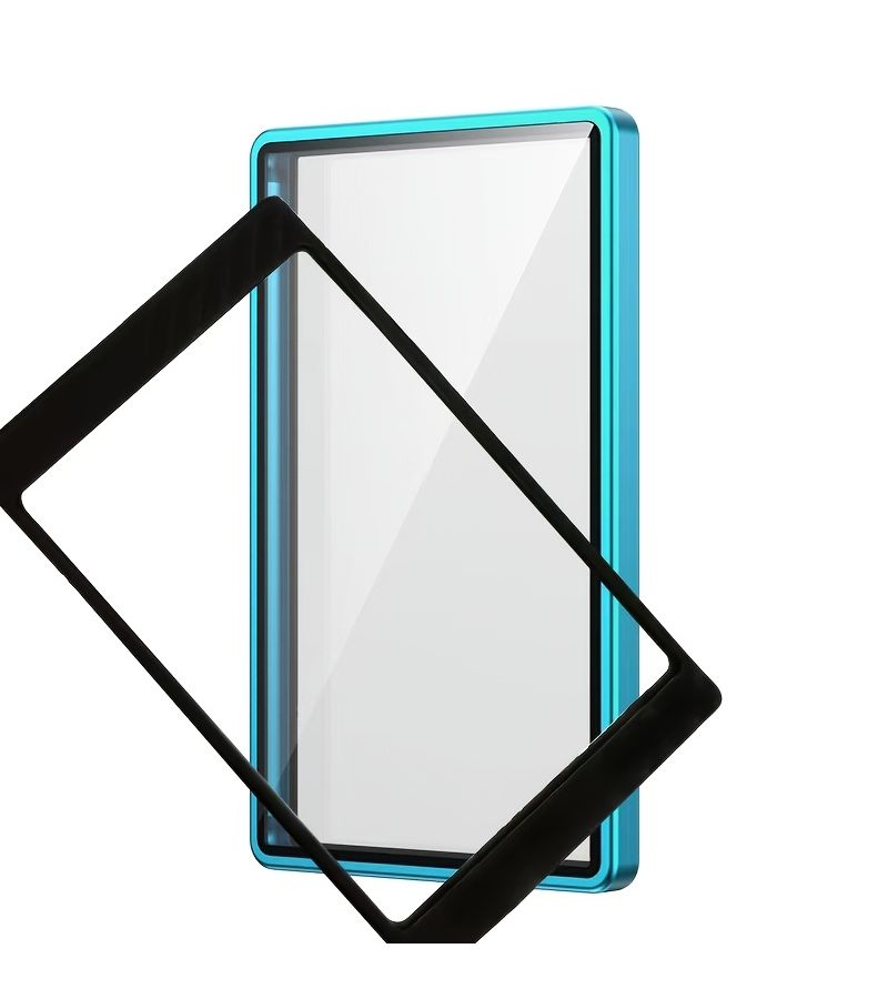2 Pack Black Magnetic Glass Card Protective Case With Metal Frame Inner Lining UV Protection And Scratch Resistant Display Box For PSA BGS Cards - Image 3