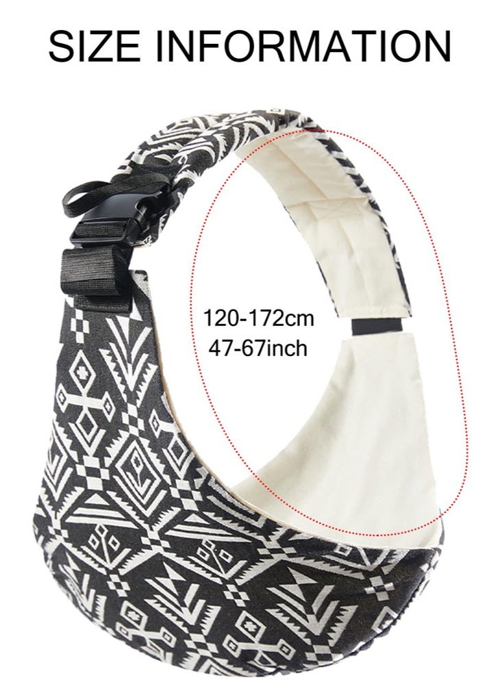 meayul Baby Sling, Baby Carrier, Toddler Carrier Slings, Baby Sling Carrier with Thick Shoulder Straps Adjustable for Newborn Infant Toddler 3-36 Months, Breathable and Comfortable - Image 3