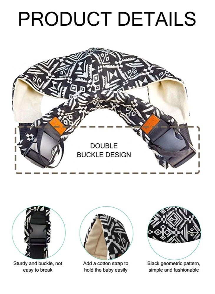meayul Baby Sling, Baby Carrier, Toddler Carrier Slings, Baby Sling Carrier with Thick Shoulder Straps Adjustable for Newborn Infant Toddler 3-36 Months, Breathable and Comfortable - Image 4