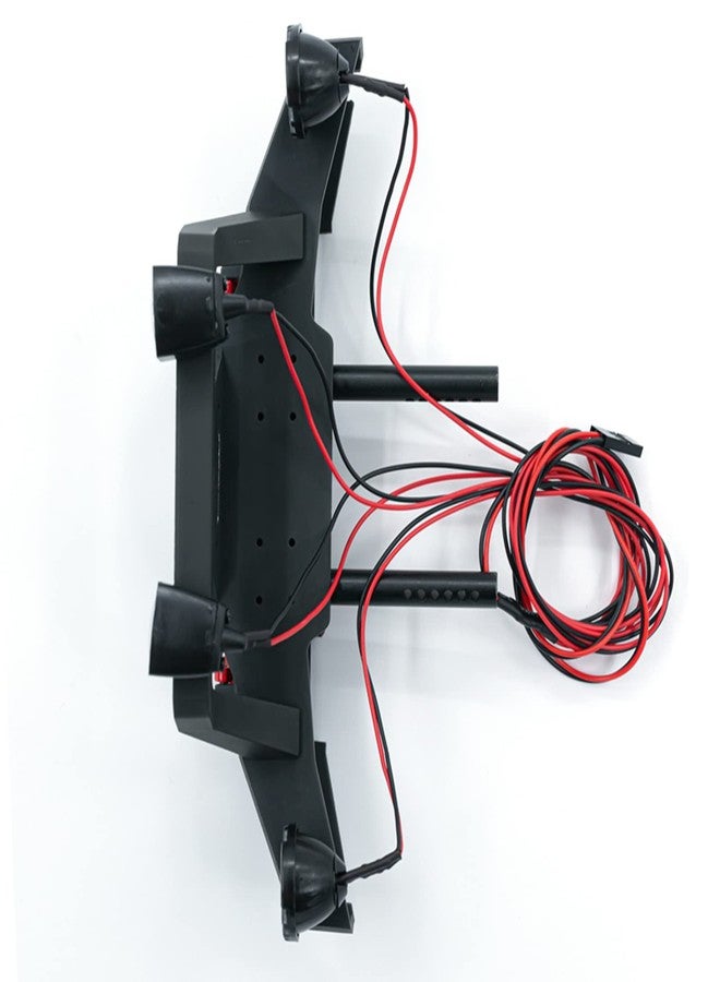 GoolRC RC Car Front Bumper RC Climbing Car Metal Front Bumper Compatible with 1/10 TRX4 Axial SCX10 90046 SCX10 III AXI03007 AXI03003 RC Car Accessory Parts - Image 2