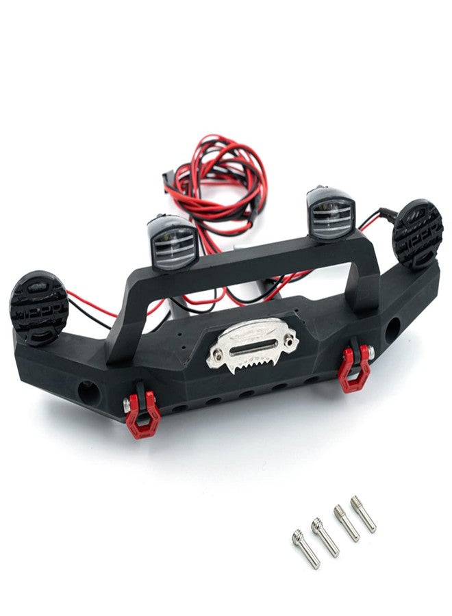 GoolRC RC Car Front Bumper RC Climbing Car Metal Front Bumper Compatible with 1/10 TRX4 Axial SCX10 90046 SCX10 III AXI03007 AXI03003 RC Car Accessory Parts - Image 1
