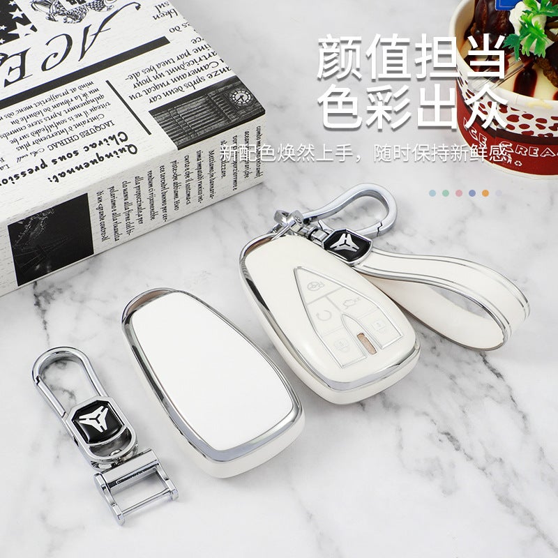 Changan Car Key Case Cs75Plus Bag Cs55Plus Yidong Cs35Plus Case X5 Auchan X7Unit Buckle - Image 5