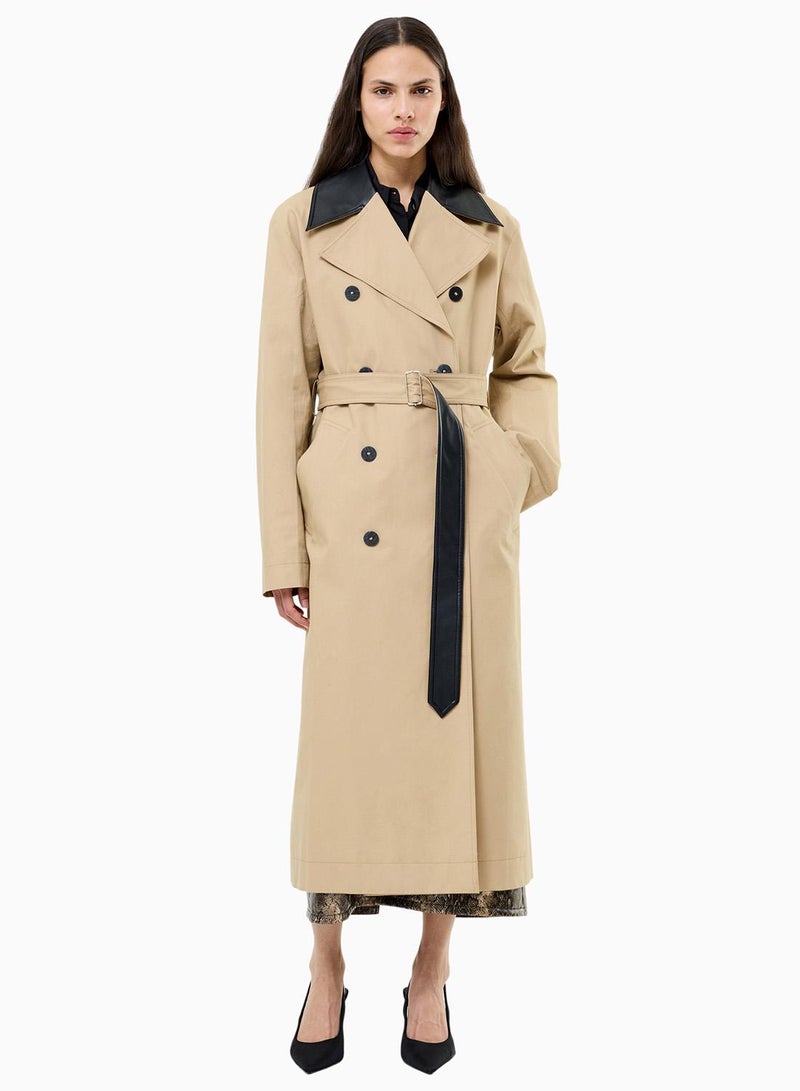 French Connection Dasha Cotton Twill Trench Coat - Image 2