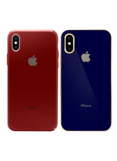 HICOOL 2Pack for iPhone X Case/ iPhone XS Case Shockproof Hard PC Electroplated Ultra Thin Back Cover 5.8 inch  - Image 4
