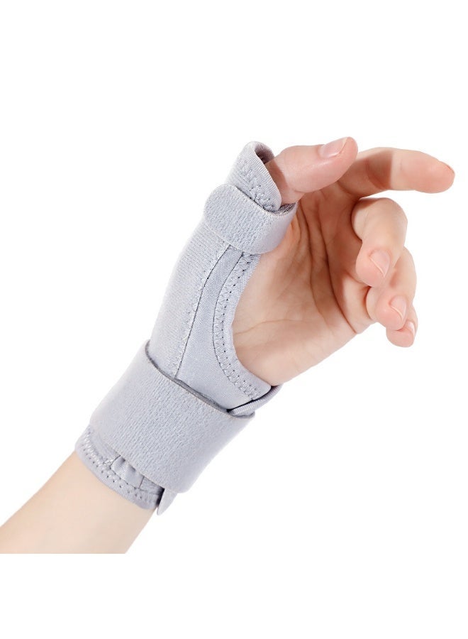 general Open-type thumb joint splint with tendon sheath wrist protection sleeve for wrist sprains featuring aluminum plate stability support - Image 1