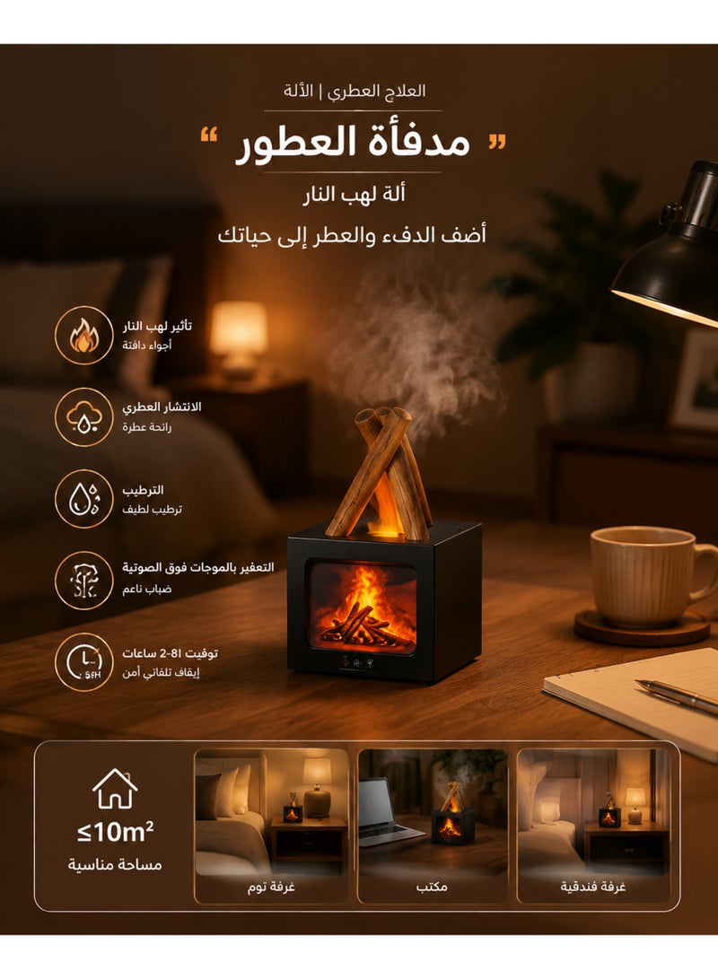 TMEHM Essential Oil Diffuser, Fragrant Oil Humidifier with 7 LED Light Colors, Timer & Auto-Off, Aromatherapy Diffusers with USB Rechargeable & Remote Control for Home, Office, Yoga, and Travel - Image 2