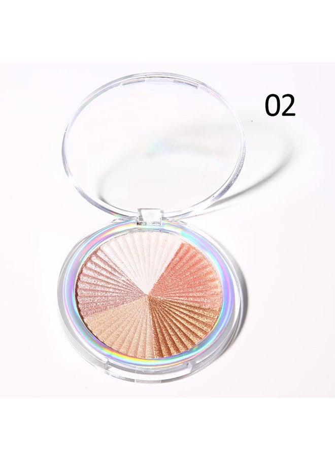 LANGMANNI 5 Colors Baked Highlighters Makeup for Face Eye Cheek Body, Highly Pigmented Eyeshadow, Ultra Shimmer Sparkle Illuminators Compact Makeup, Metallic Glitter Shimmer Bronzer, Pearl White, Pink, Champagn  - Image 2