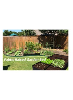 Generic 3 Pack Plant Grow Bags Fabric Raised Garden Beds Outdoor Breathable Vegetables Planter Bed for Growing Potatoes Flowers Square Container 24x24x12In  - Image 3