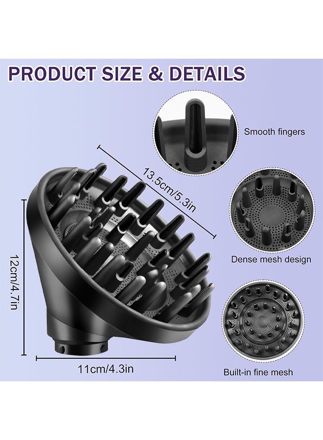 ملحق موزع الشعر المحمول لـ HS05 HS03 HS01 فوهة موزع الشعر مجفف الشعر تحويل ستايلر إلى مجفف شعر - Image 2