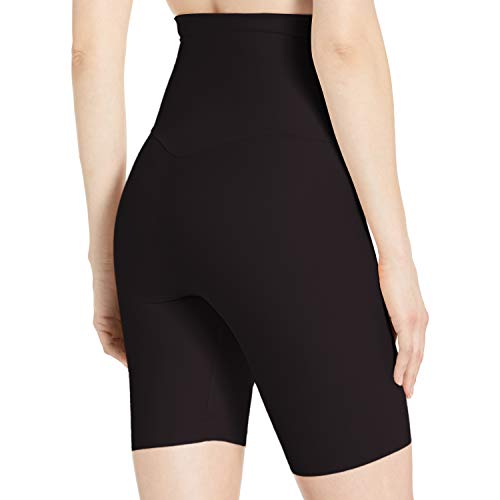 Maidenform High-Waist, Firm-Control Women, Thigh Slimmer Shapewear, Black, 2X - Image 2