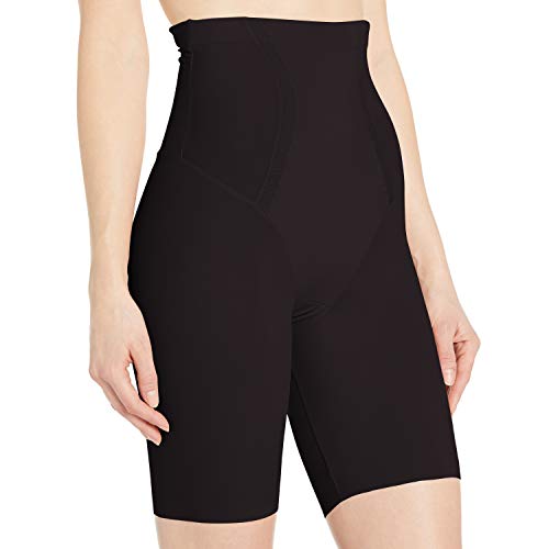 Maidenform High-Waist, Firm-Control Women, Thigh Slimmer Shapewear, Black, 2X - Image 1