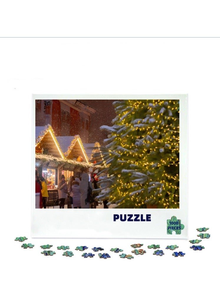 Anna 1000-Piece European Cityscape Puzzle - Colorful Architectural Scenic Jigsaw - Image 2