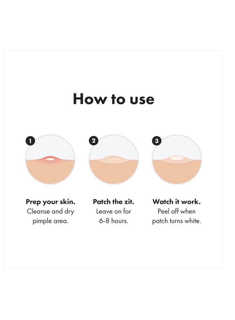 Mighty Patch Mighty Patch™ Variety Pack from Hero Cosmetics - Hydrocolloid Acne Pimple Patches for Covering Zits and Blemishes, Spot Stickers for Face and Skin, Vegan-friendly and Not Tested on Animals (26 Count)  - Image 5