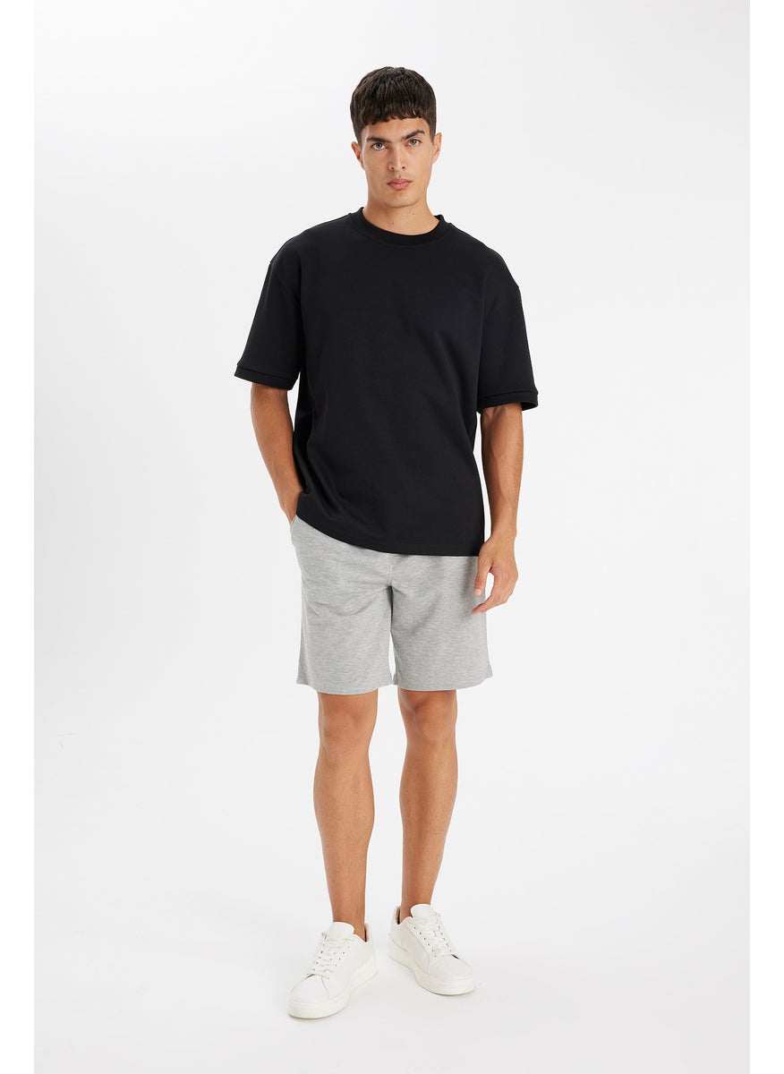 DeFacto - Man Regular Fit Basic Bermuda Shorts - Image 1