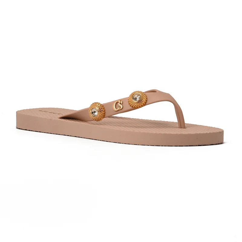 Rosé Decorative Flip-Flops