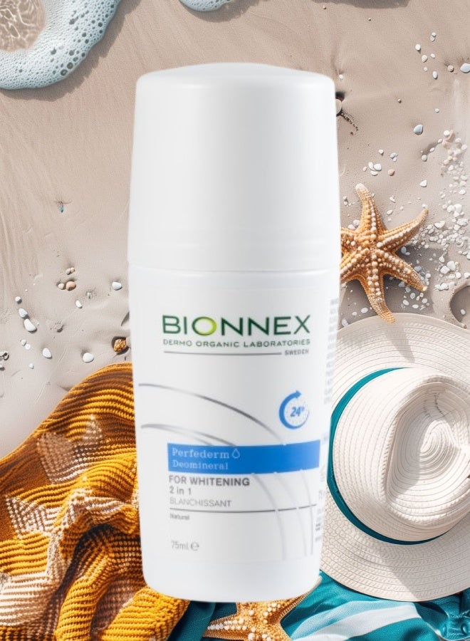 Bionnex Perfederm Deomineral Whitening 2in1 Roll On 75ml
