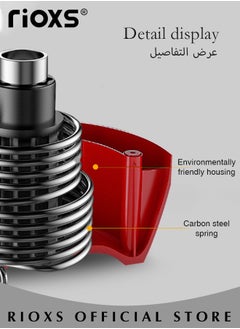 ريوكس آلة تمرين عضلات البطن الأسطوانة لتدريب القوة الأساسية في البطن ، آلة تجريب الصالة الرياضية المنزلية للتدريبات الأساسية للرجال والنساء  - Image 4