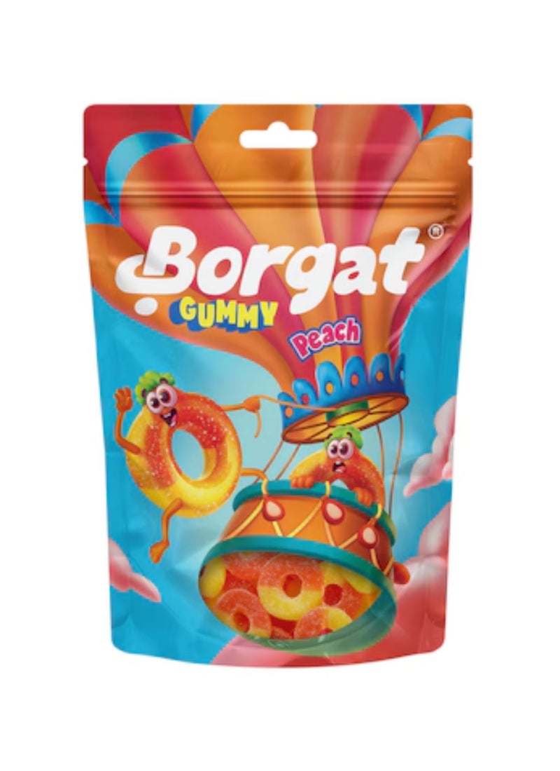 Borgat حلويات جومي على شكل حلقات خوخ - Image 1
