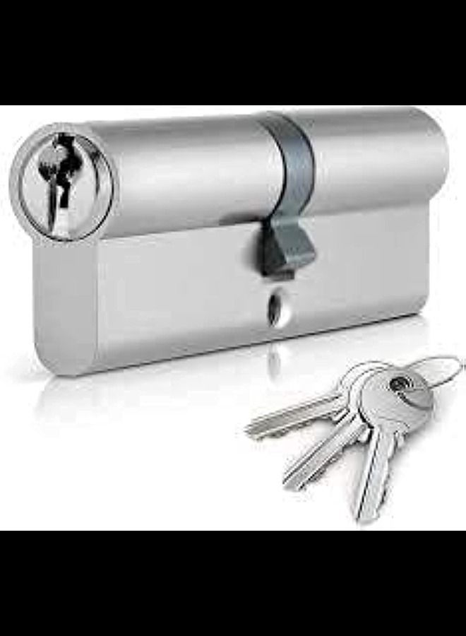 ABBASALI Door Cylinder 70mm With 3key - Image 1