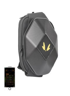 OASIS DESERT LED Display Crossbody Bag Hard Shell LED Motorcycle Shoulder Bag Waterproof and Rain Resistant Solid Fall Resistant  - Image 1