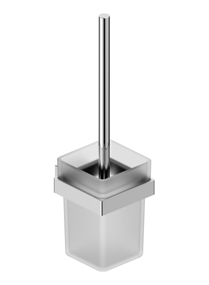 HESANIT Bathroom Premium Toilet Brush Holder Chrome - A400-9 - Image 1