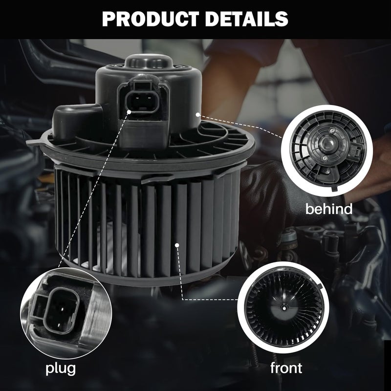 Aspligo AC Heater Blower Motor for Cadillac and Chevrolet - Image 3
