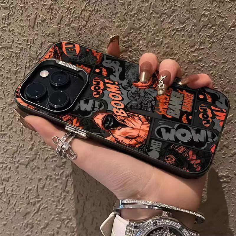 Graffiti Anime Suitable for Apple 17Promax Mobile Phone Case Iphone15/14/13 and 16Promax Trendy - Image 5