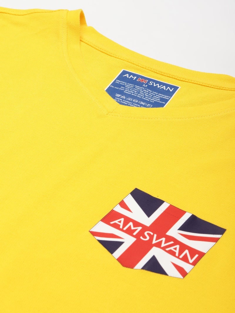 amswan PREMIUM COTTON PRINTED HALF SLEEVE CREW NECK T-SHIRTS - Image 2