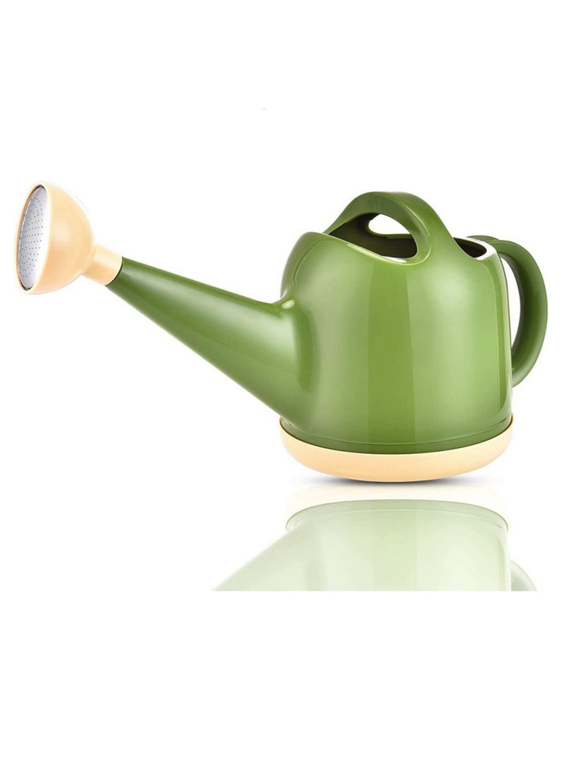 4L علبة سقي كبيرة بسعة كبيرة مع صنبور طويل ورأس رش قابل للفك – علبة سقي للنباتات الداخلية/الخارجية للحدائق والزهور والأصص – مادة متينة، مقبض مريح، مرشة دائرية - Image 1