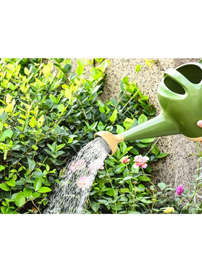 4L علبة سقي كبيرة بسعة كبيرة مع صنبور طويل ورأس رش قابل للفك – علبة سقي للنباتات الداخلية/الخارجية للحدائق والزهور والأصص – مادة متينة، مقبض مريح، مرشة دائرية - Image 5