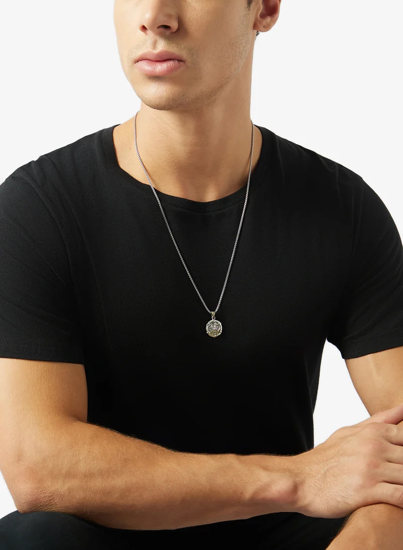 GUESS  26 Inch Lion Legacy Necklace for Men | Best Price UAE