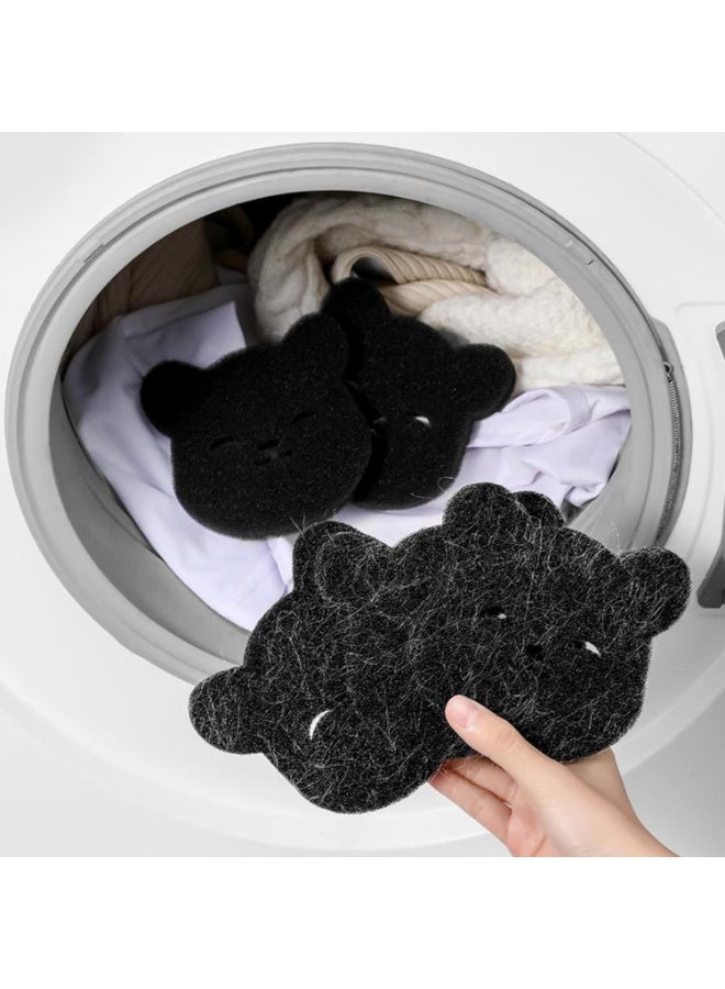 Meetion Pet Hair Remover for Laundry, 4 PCS Dog Cats Hair Remover for Laundry, Lint Catcher for Dryer, Reusable Fur Hair Catcher for Washer Machine, Remove Pet Fur, Hair, Lint from Clothes and Laundry  - Image 1