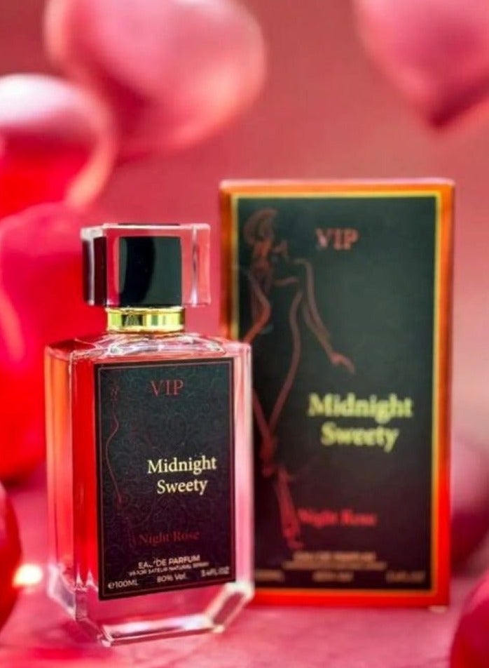 VIP Midnight Sweety Night Rose - For Women - EDP - 100ml - Image 4