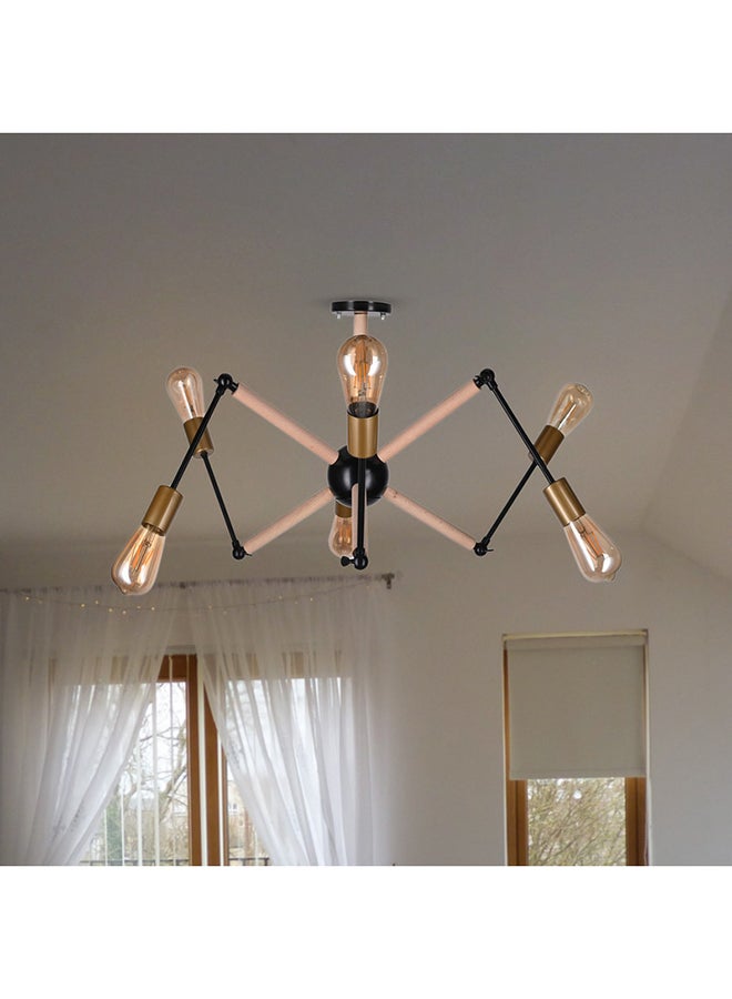 El Rawda Lighting Spider Ceiling Lamp | modern decorative LED E27 pendant light ceiling lamp hanging | suitable for any room | Color: Multicolor | Size: 60x70 cm