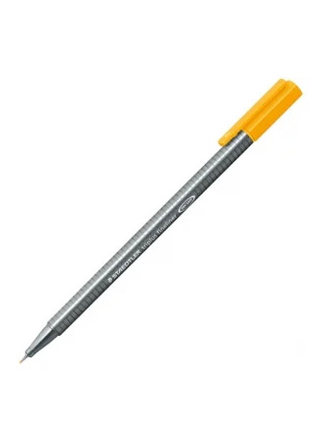 STAEDTLER Triplus Fineline Superfine Pen Orange  - Image 2