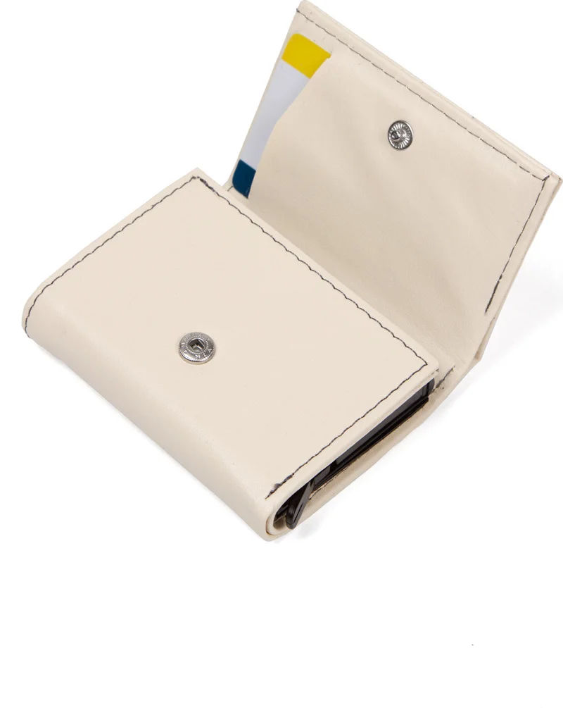 افكا Av A Dos Leather Mechanism Wallet