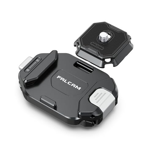 FALCAM F38 Camera Clip Kit V2, F38 Backpack Clip with Plate for Backpack Strap and Camera F38B3803 - Image 1