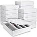 Seajan 16 Pcs 3200 Count Trading Card Storage Box Moisture Sports Card Boxes Bulk for Basketball Gaming Cardboard CollectingWhite - Image 3