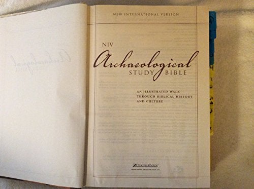 Zondervan NIV, Archaeological Study Bible, Hardcover: An Illustrated Walk Through Biblical History and Culture - Image 3