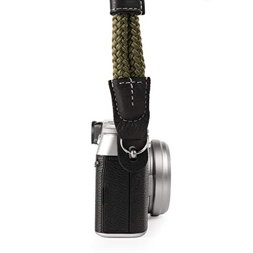 MegaGear SLR, DSLR Sierra Series Genuine Leather Camera Shoulder or Neck Strap - Image 4