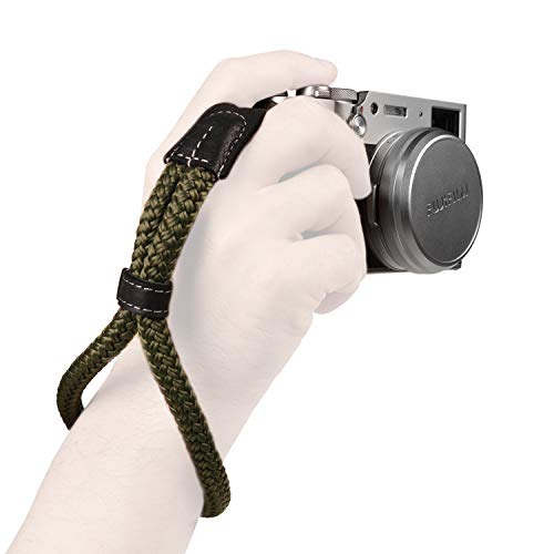 MegaGear SLR, DSLR Sierra Series Genuine Leather Camera Shoulder or Neck Strap - Image 1