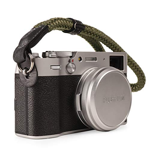 MegaGear SLR, DSLR Sierra Series Genuine Leather Camera Shoulder or Neck Strap - Image 3