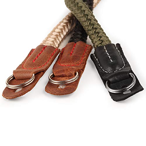 MegaGear SLR, DSLR Sierra Series Genuine Leather Camera Shoulder or Neck Strap - Image 5