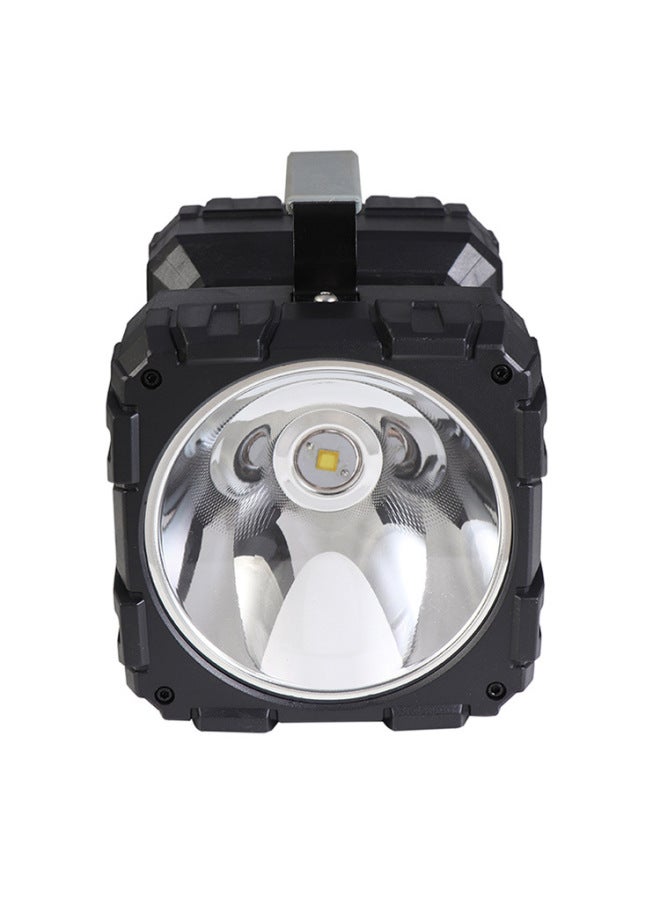 LED Multifunctional Portable Lamp Large Floodlight P90 Long-range Double-headed Lamp With Camping Lamp Rechargeable Searchlight-Color:W846 P70 Set built-in Battery】 - Image 5