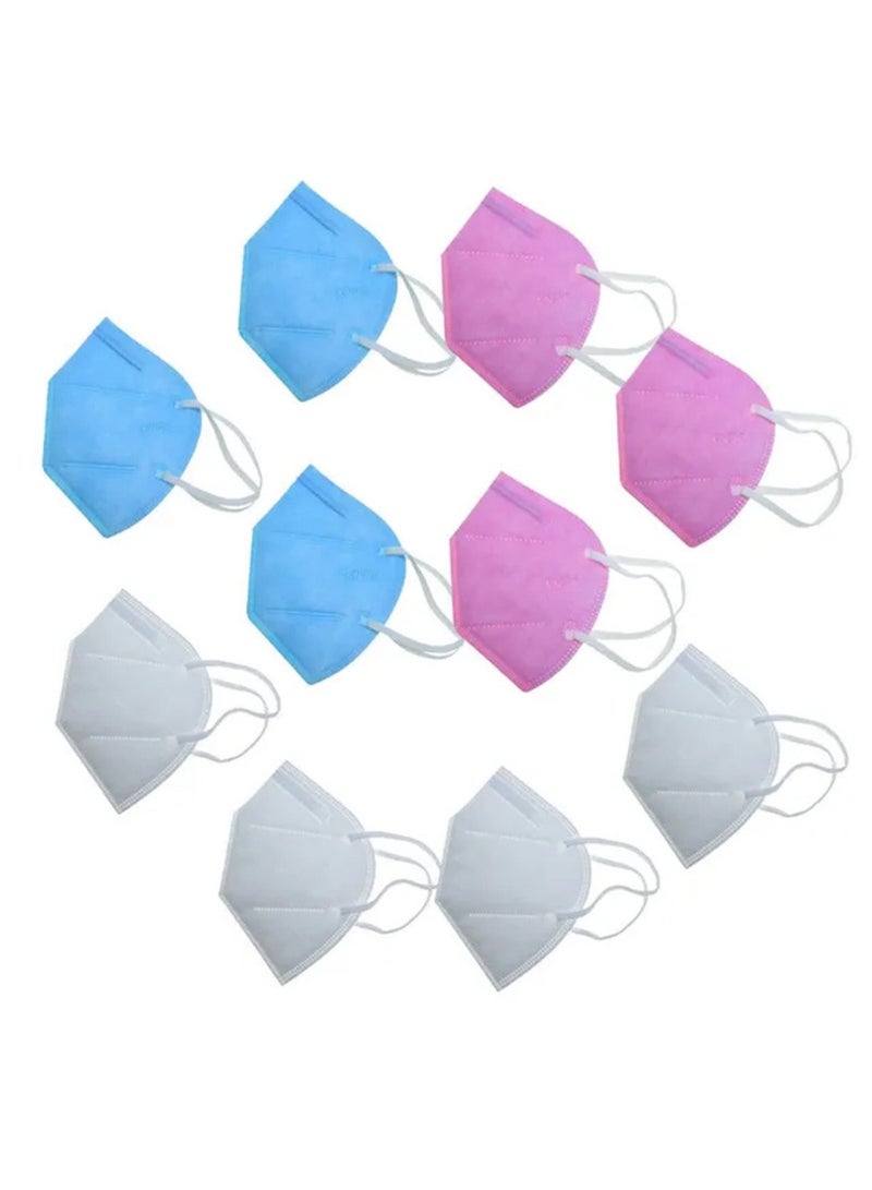 STAR BABiES Combo Pack Pack Changing Mat 30Pcs Disposable Towel 3Pcs Kn95 Blue  - Image 2