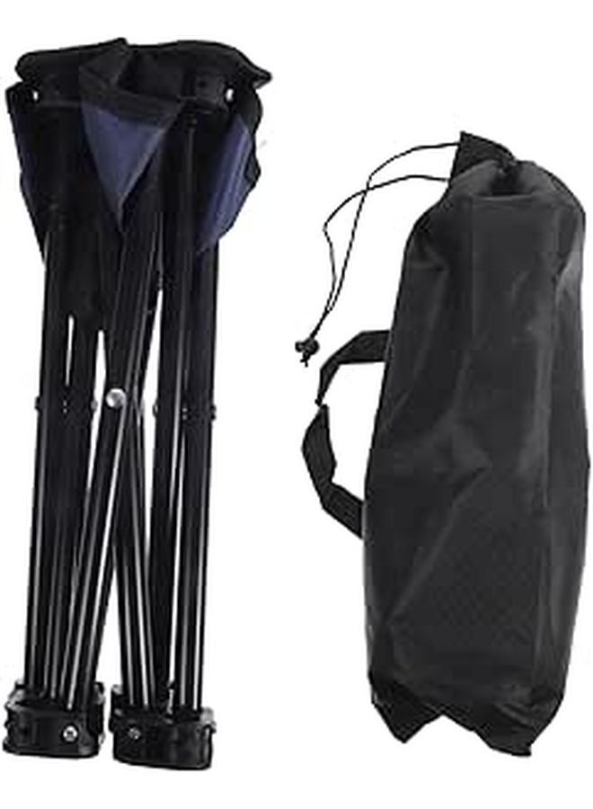 Compact Portable Folding Chair Oxford Fabric Camping Stool Bench for Outdoor Use - Image 1