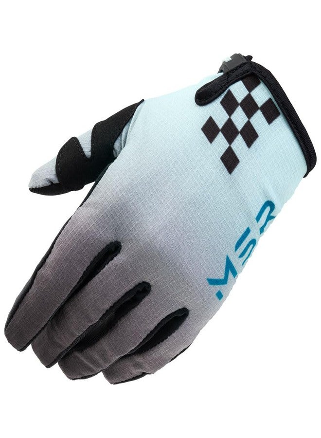 MSR Nova MTB Mountain Bike Dirt Bike Motocross MX BMX Outdoor Sports ATV UTV Powersports Riding Gloves for Women Medium Teal - Image 1